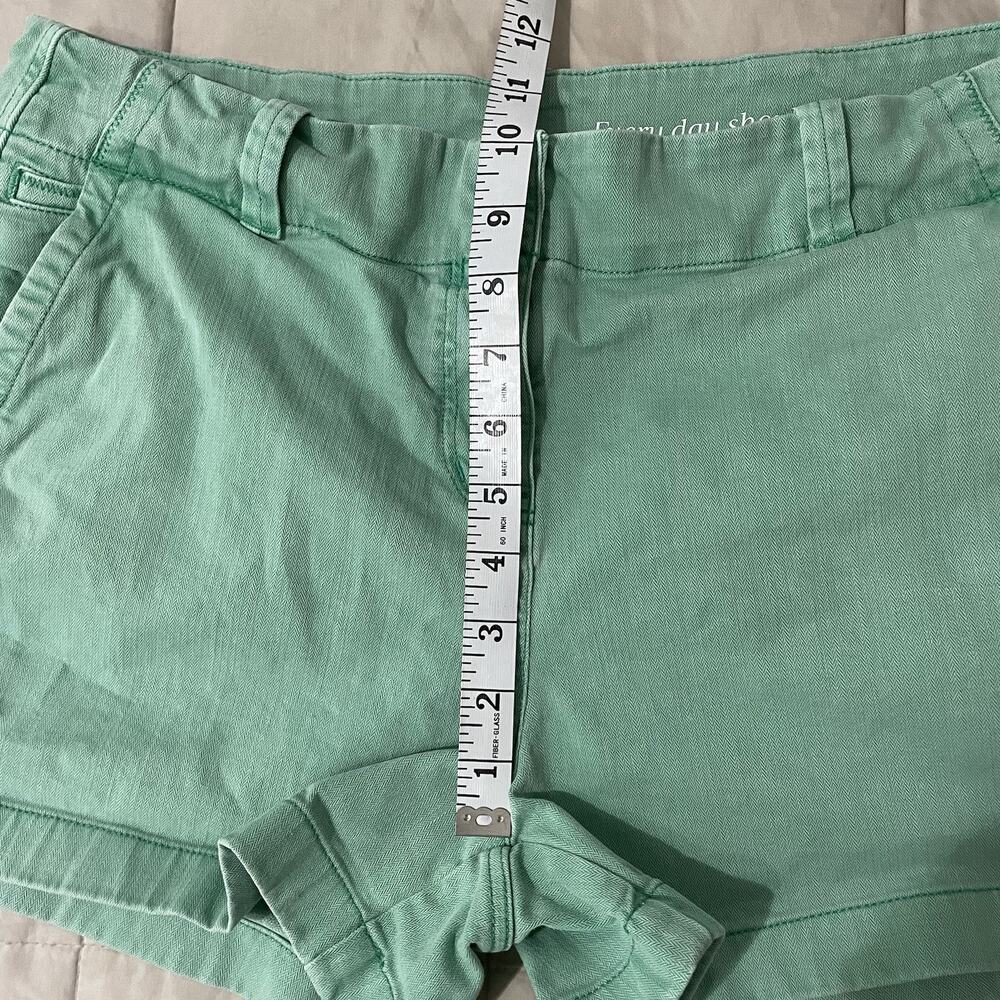 Vineyard Vines Sea Swell Green Shorts Pockets Size 10 Women Stretch Preppy - Picture 5 of 8